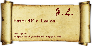Hattyár Laura névjegykártya